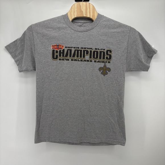 Other - New Orleans Saints Super Bowl XLIV Champions Shirt Size Large 2 Sided